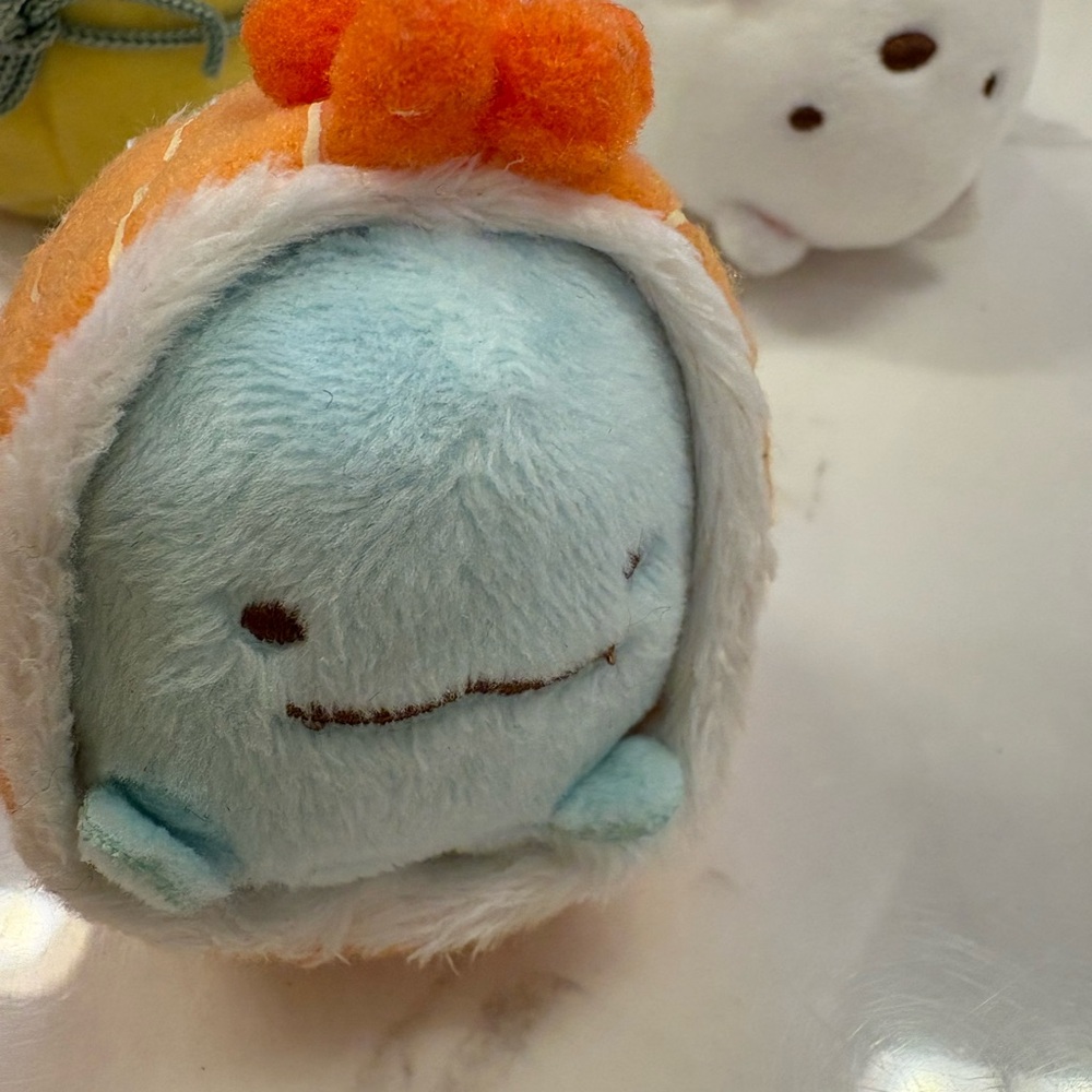 Sumikko Gurashi Sushi Plush Bowl Set | San-X Japanese Kawaii Plush - Picture 4 of 13